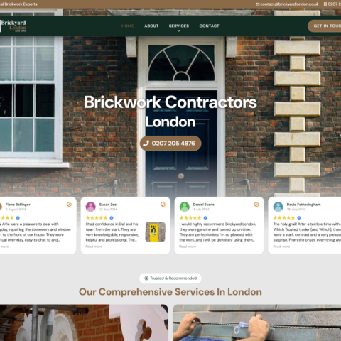 Brickwork company website Southampton