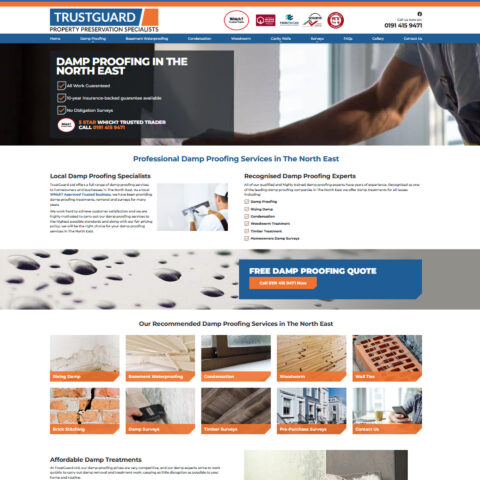 Damp-proofing Website in Southampton