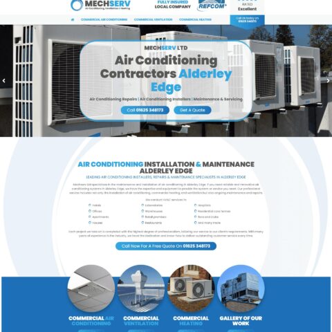 Expert HVAC website designers Southampton