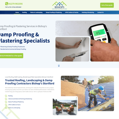 bishops home improvements website