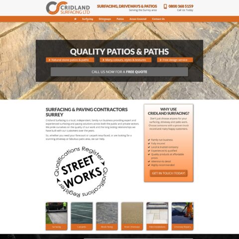 web design for surfacing companies near me Southampton