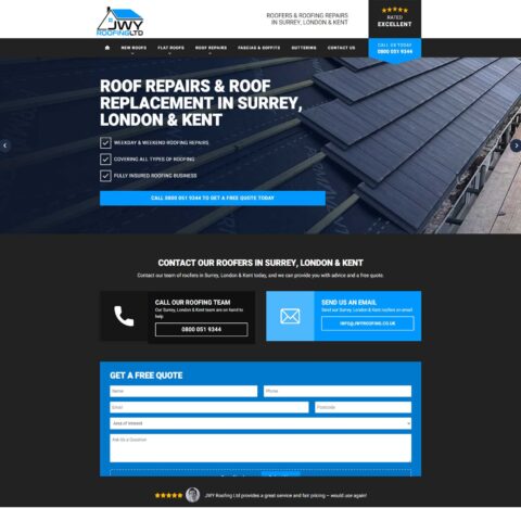 Roofing Website