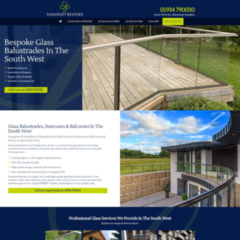 Somerset Bespoke's Website