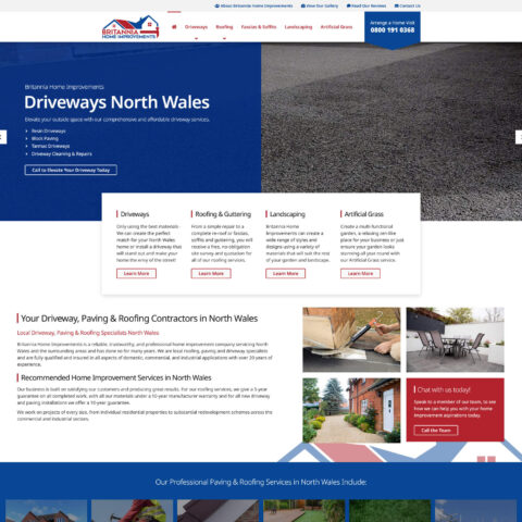 Website design for roofers in Southampton