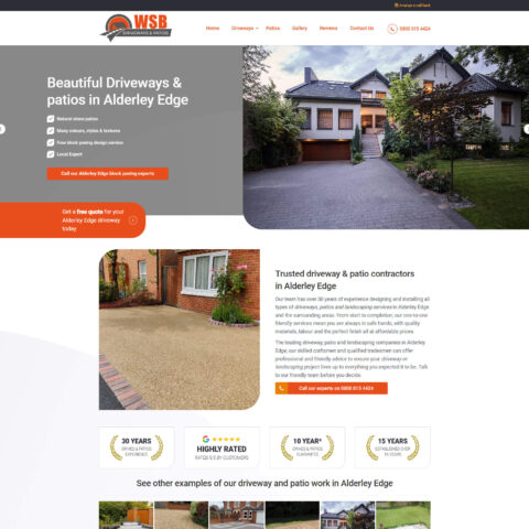 web design for driveway companies near me Southampton